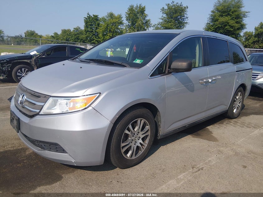 Vin: 5fnrl5h46cb112231, lot: 46191719, honda odyssey ex 20122