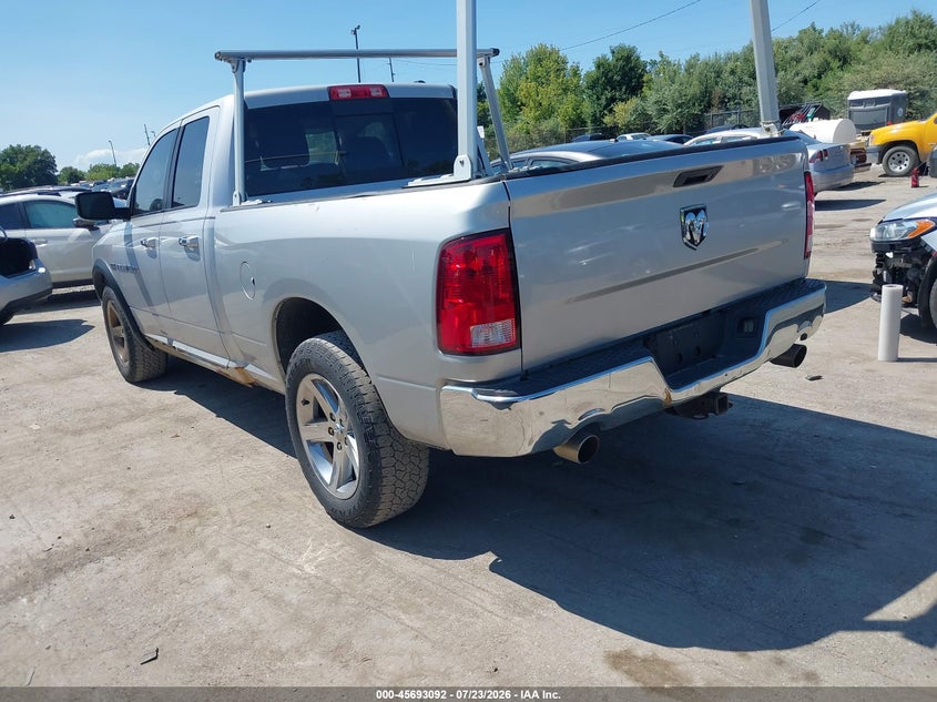Vin: 1c6rd7gt2cs105935, lot: 46191720, ram 1500 slt 20123