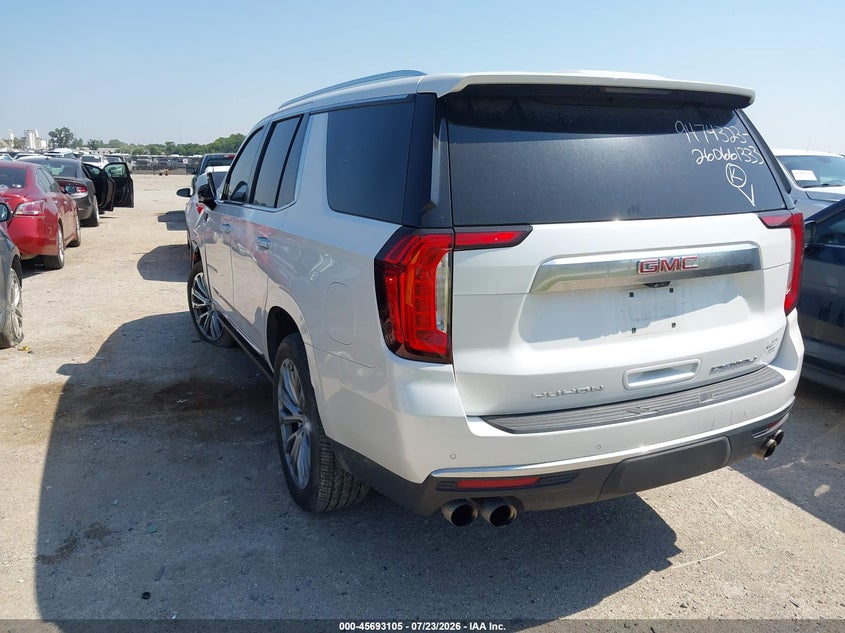 Vin: 1gks2dkl7mr331066, lot: 46191733, gmc yukon 4wd denali 20213