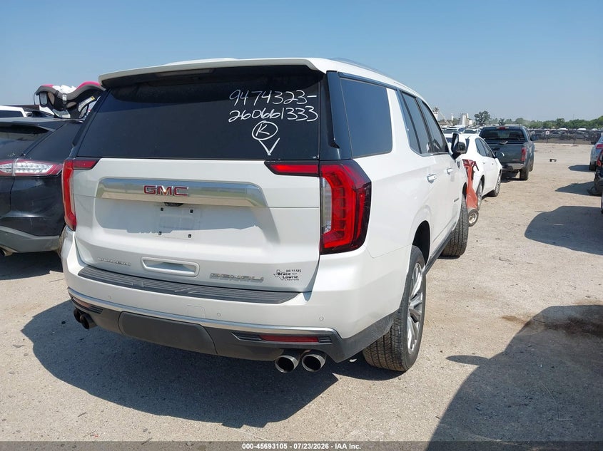 Vin: 1gks2dkl7mr331066, lot: 46191733, gmc yukon 4wd denali 20214