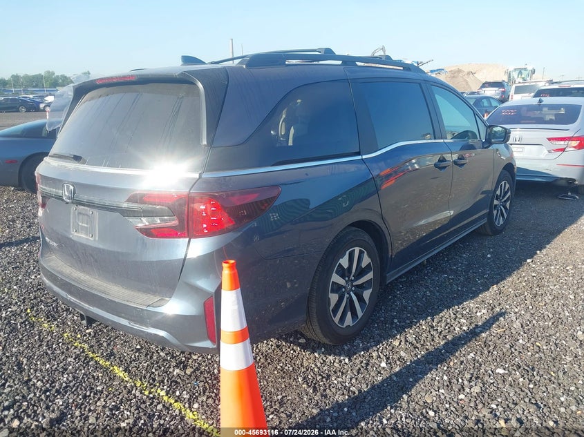 Vin: 5fnrl6h60tb037632, lot: 46191744, honda odyssey ex-l 20264