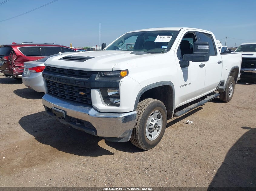 2022 Chevrolet Silverado, Невідомо, IAAI, VIN 1GC4WLE77NF232235 — фото 2