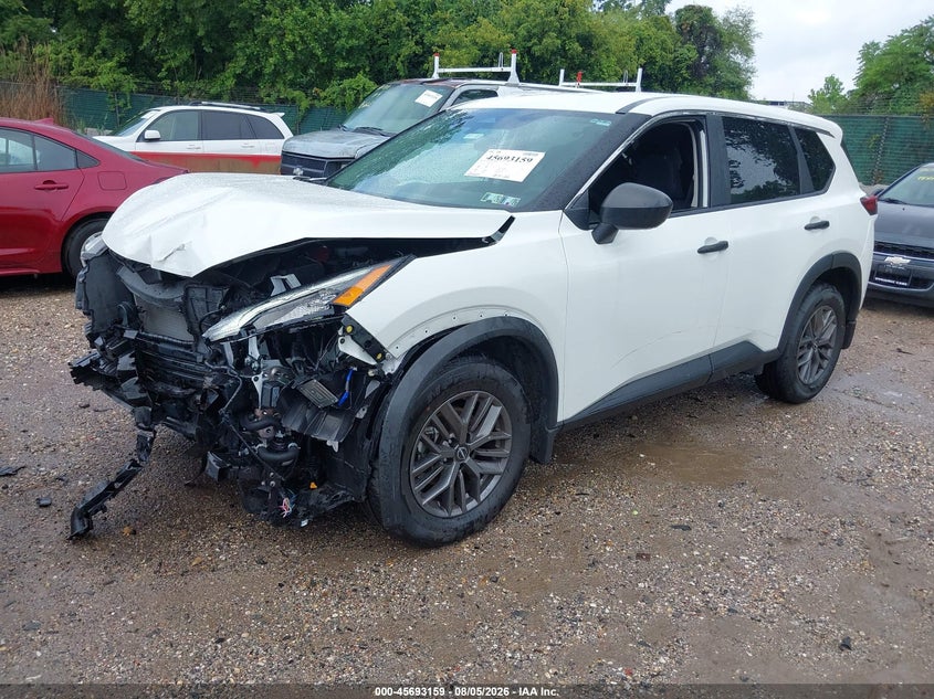 Vin: 5n1bt3aa7sc770430, lot: 46191787, nissan rogue s fwd 20252