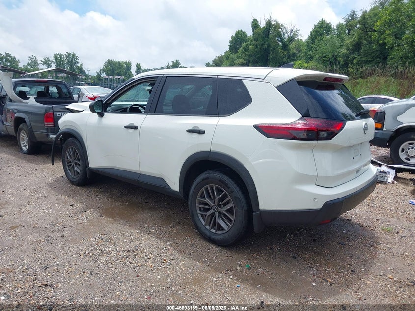 Vin: 5n1bt3aa7sc770430, lot: 46191787, nissan rogue s fwd 20253
