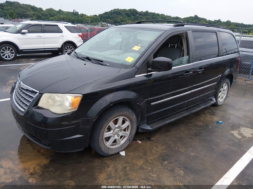 Vin: 2a4rr5d10ar449869, lot: 46191791, chrysler town & country touring 20102