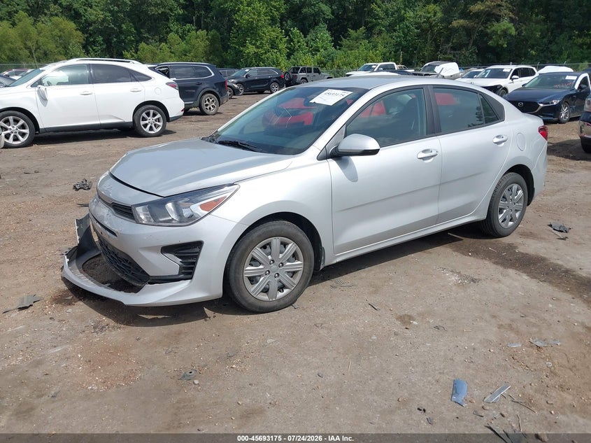Vin: 3kpa24ad0pe604382, lot: 46191803, kia rio lx 20232