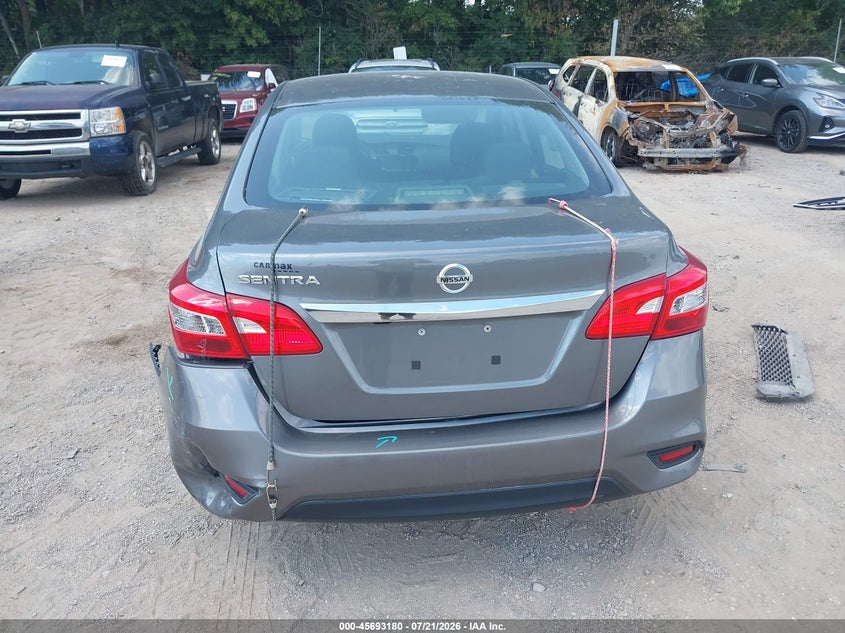 2019 Nissan Sentra S VIN: 3N1AB7AP8KY269507 Lot: 45693180