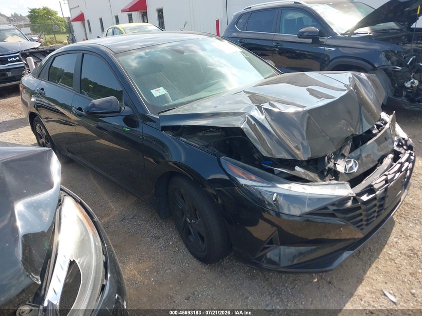 2022 Hyundai Elantra Sel VIN: KMHLM4AG0NU278350 Lot: 45693183