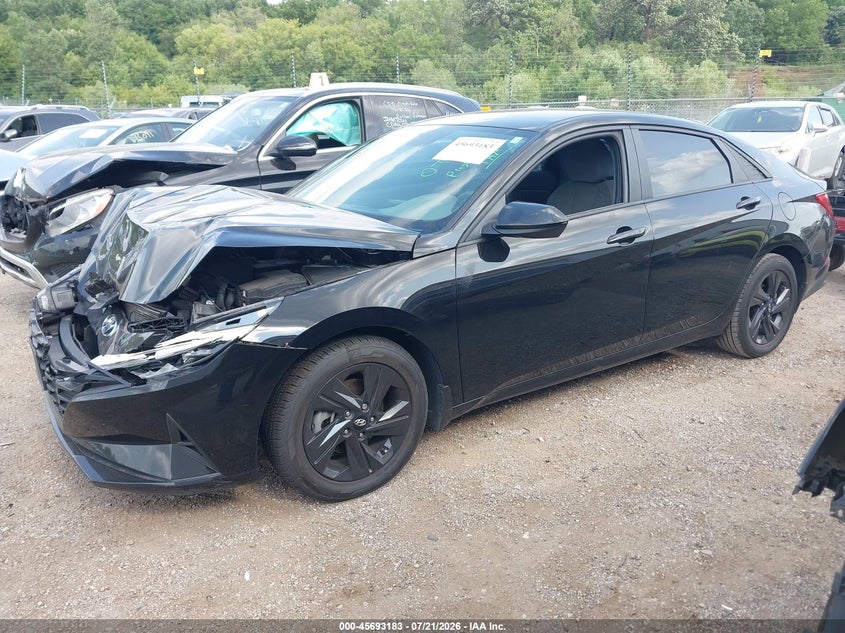 2022 Hyundai Elantra Sel VIN: KMHLM4AG0NU278350 Lot: 45693183