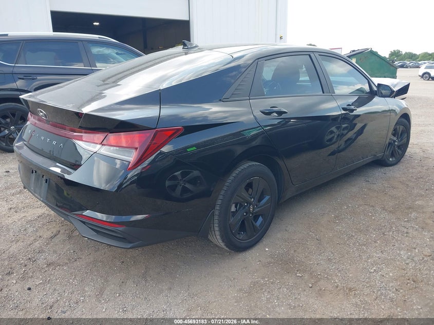 2022 Hyundai Elantra Sel VIN: KMHLM4AG0NU278350 Lot: 45693183