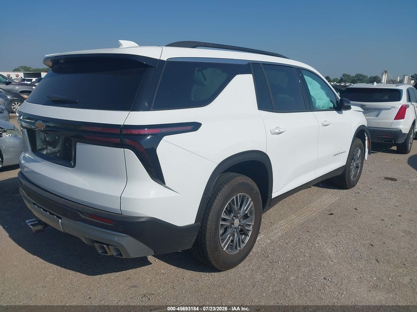 Vin: 1gnergksxtj287808, lot: 46191812, chevrolet traverse fwd lt 20264