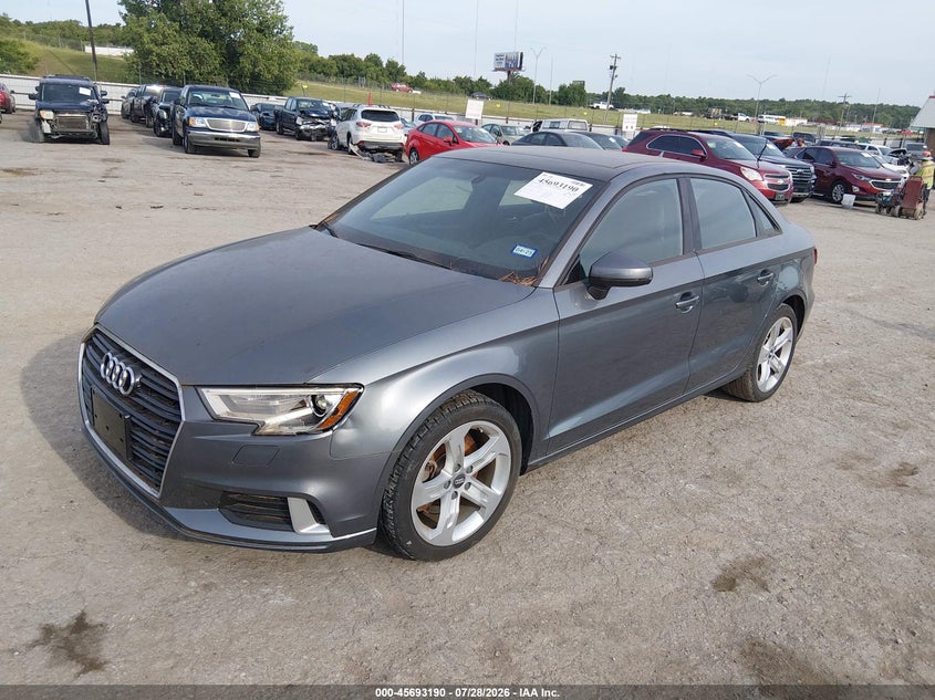 Vin: wauaugff3h1023403, lot: 46191818, audi a3 2.0t premium 20172