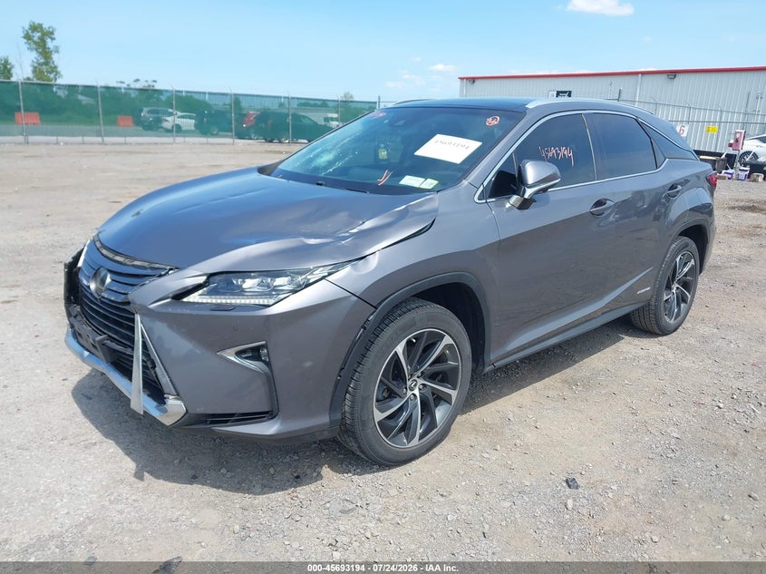 Vin: 2t2bgmca2kc037068, lot: 46191823, lexus rx 450h 20192