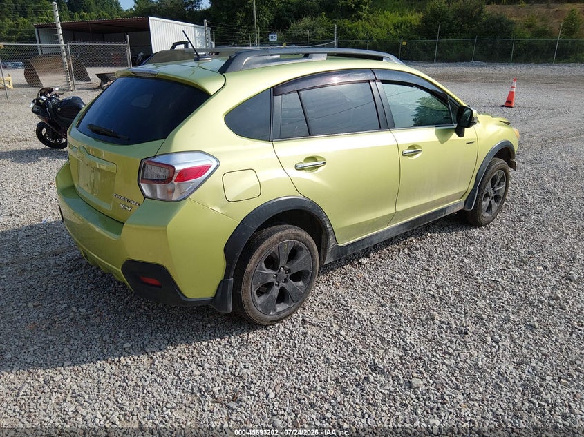 Vin: jf2gpbkc6eh223229, lot: 46191830, subaru xv crosstrek hybrid 2.0i touring 20144