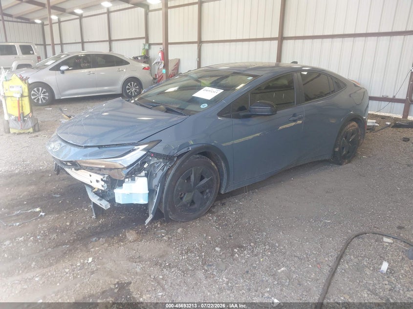 Vin: jtdacaau7s3062239, lot: 46191841, toyota prius le 20252