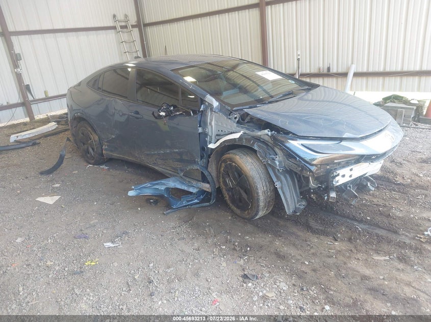2025 TOYOTA PRIUS auction photo 1