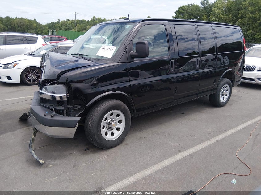 Vin: 1gcsgafx0d1170969, lot: 46191847, chevrolet express 1500 work van 20132