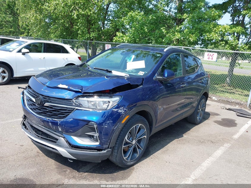 Vin: kl4mmdsl8nb045956, lot: 46191855, buick encore gx fwd select 20222