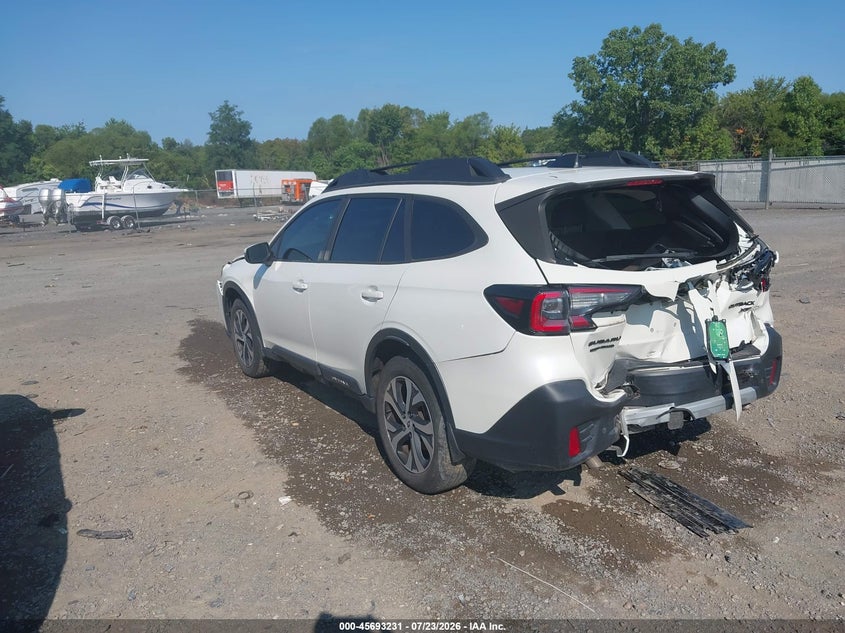 Vin: 4s4btgnd6m3224524, lot: 46191859, subaru outback limited xt 20213
