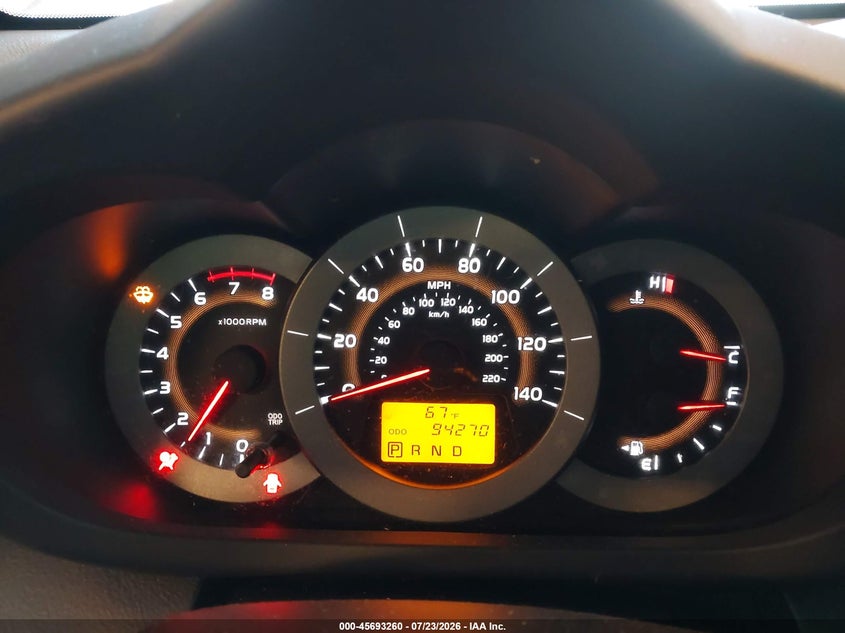 TOYOTA RAV4 2011 VIN 2T3RF4DV5BW143009