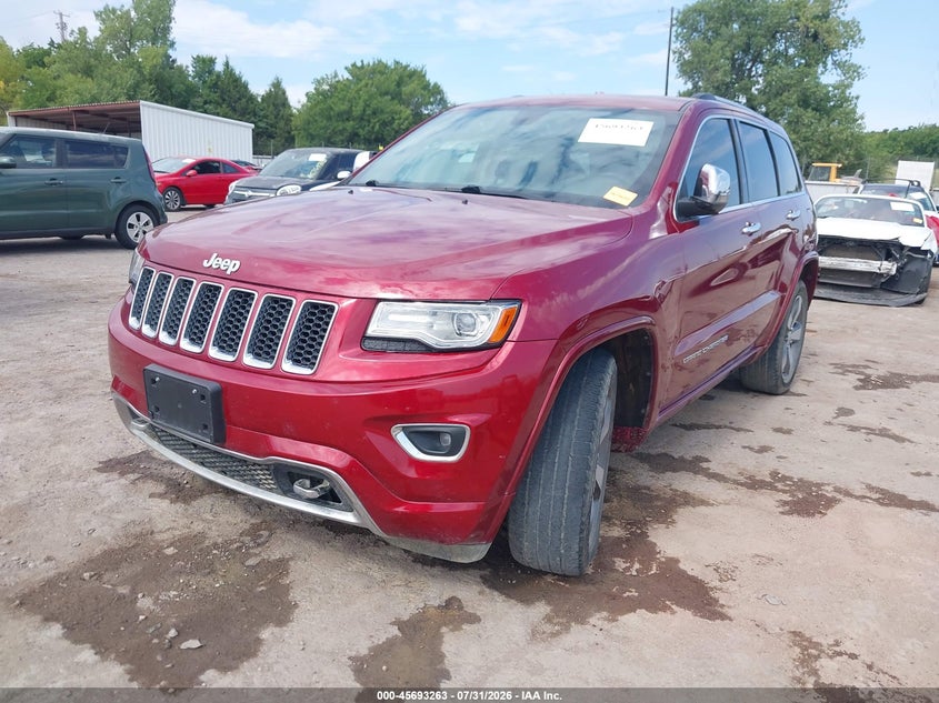 Vin: 1c4rjecg7ec465861, lot: 46191891, jeep grand cherokee overland 20142