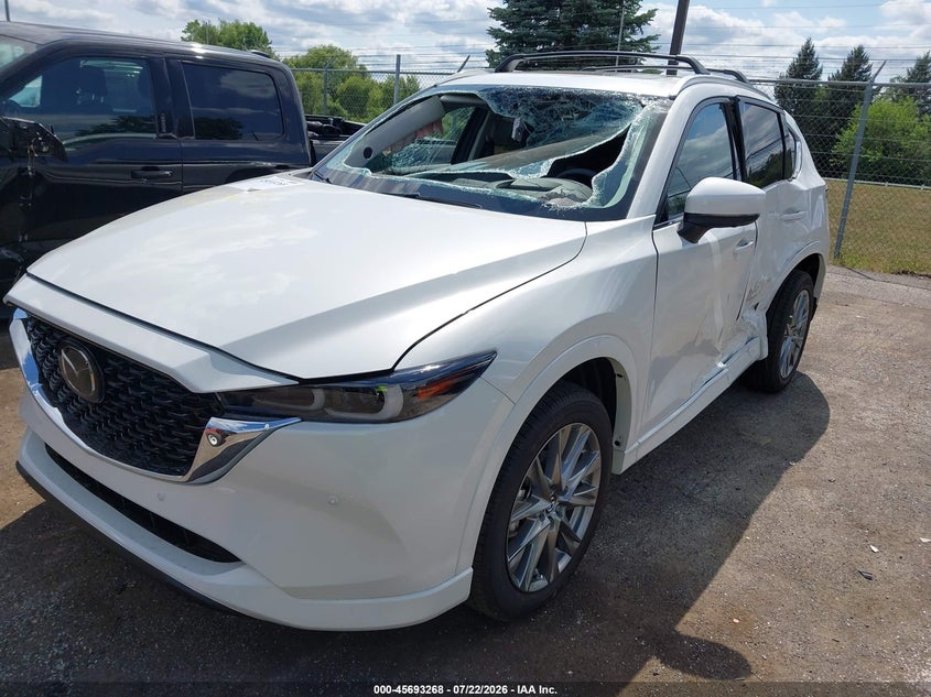 Vin: jm3kfbem8s0776367, lot: 46191896, mazda cx-5 2.5 s premium plus 20252