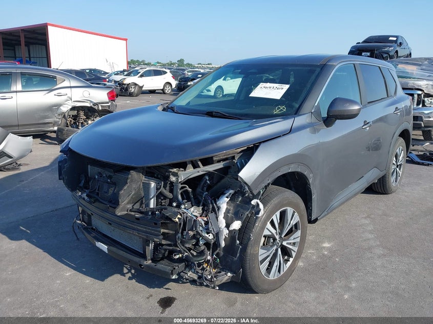 2023 Nissan Rogue, Front End, IAAI, VIN 5N1BT3BA2PC844861 — photo 2