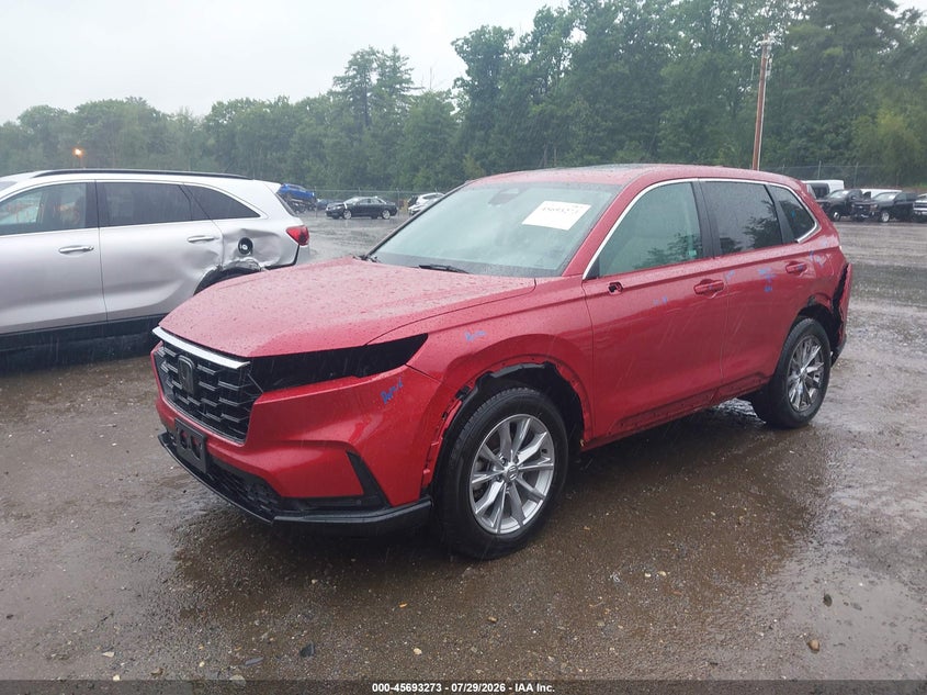 Vin: 5j6rs4h77pl007458, lot: 46191901, honda cr-v ex-l awd 20232