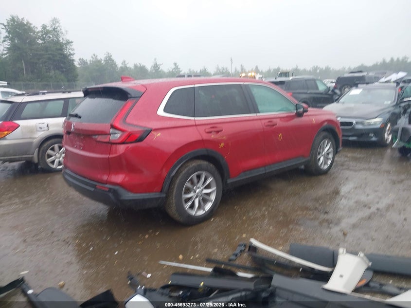 Vin: 5j6rs4h77pl007458, lot: 46191901, honda cr-v ex-l awd 20234