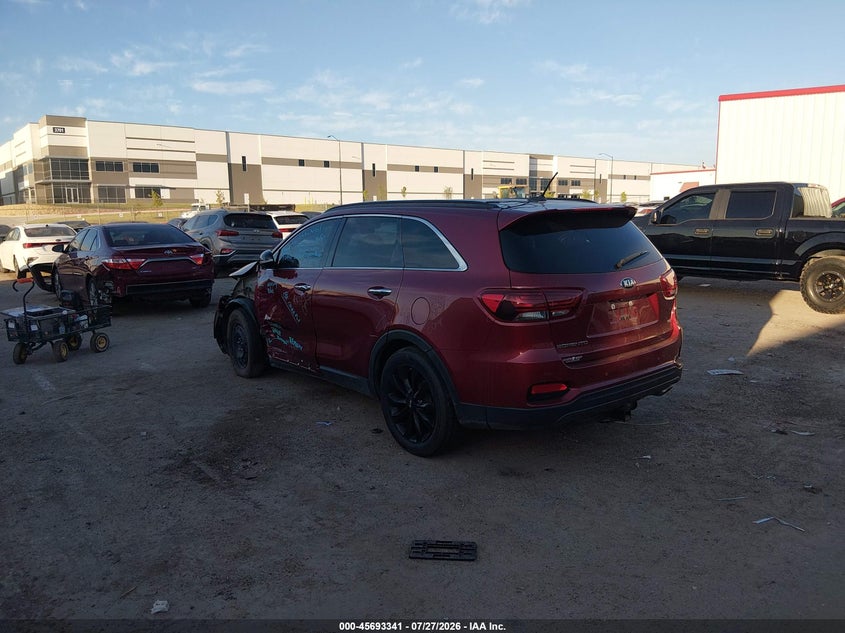 Vin: 5xypg4a57lg695832, lot: 46191969, kia sorento 3.3l s 20203