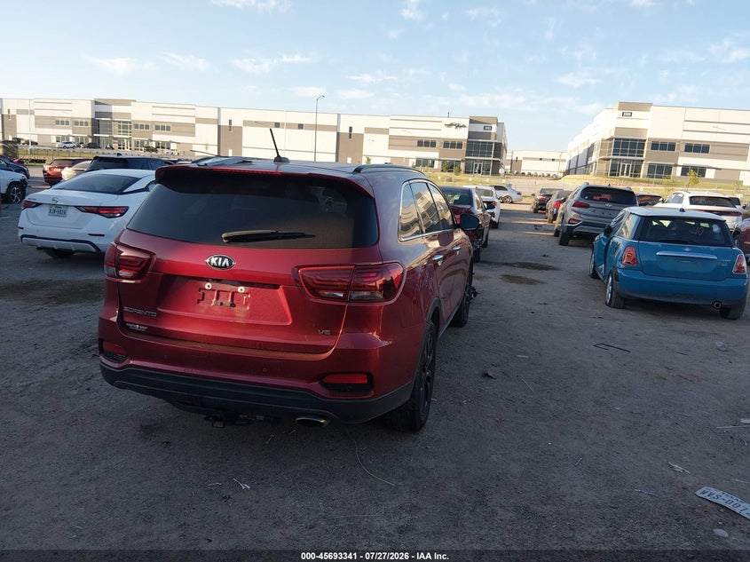 Vin: 5xypg4a57lg695832, lot: 46191969, kia sorento 3.3l s 20204