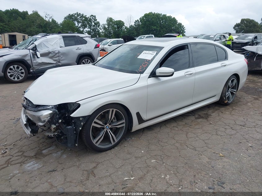 Vin: wba7e2c59kb454920, lot: 46191972, bmw 740i 20192