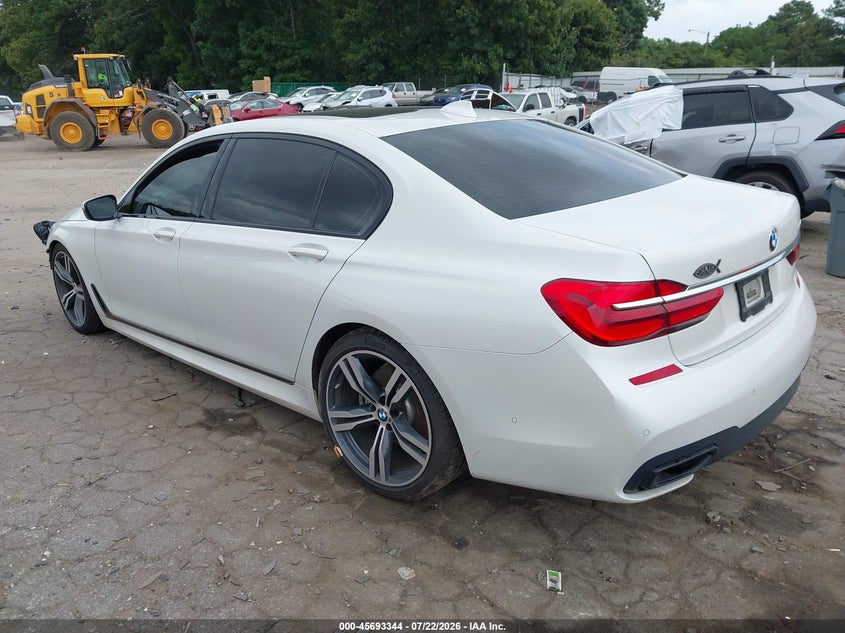 Vin: wba7e2c59kb454920, lot: 46191972, bmw 740i 20193