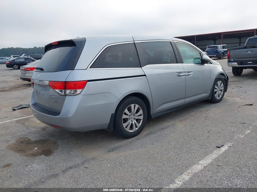 Vin: 5fnrl5h3xgb139137, lot: 46191974, honda odyssey se 20164