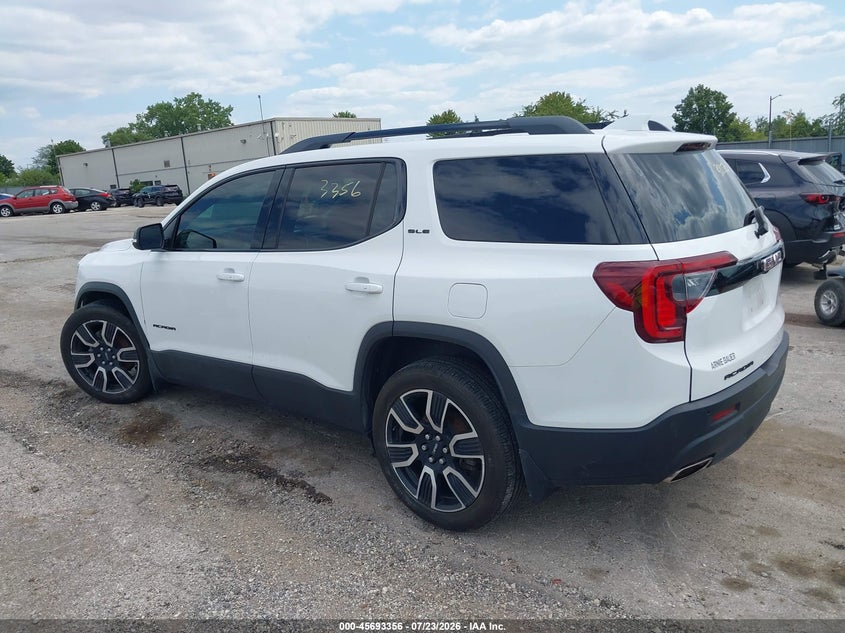 Vin: 1gkknkls7mz130253, lot: 46191984, gmc acadia fwd sle 20213