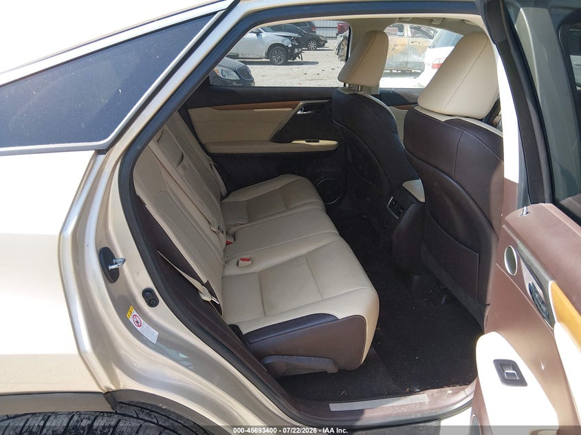 2016 LEXUS RX 350 auction photo 8