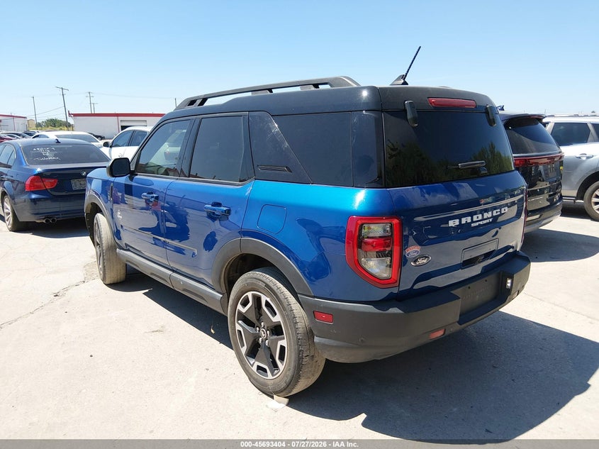 2024 FORD BRONCO SPORT auction photo 3