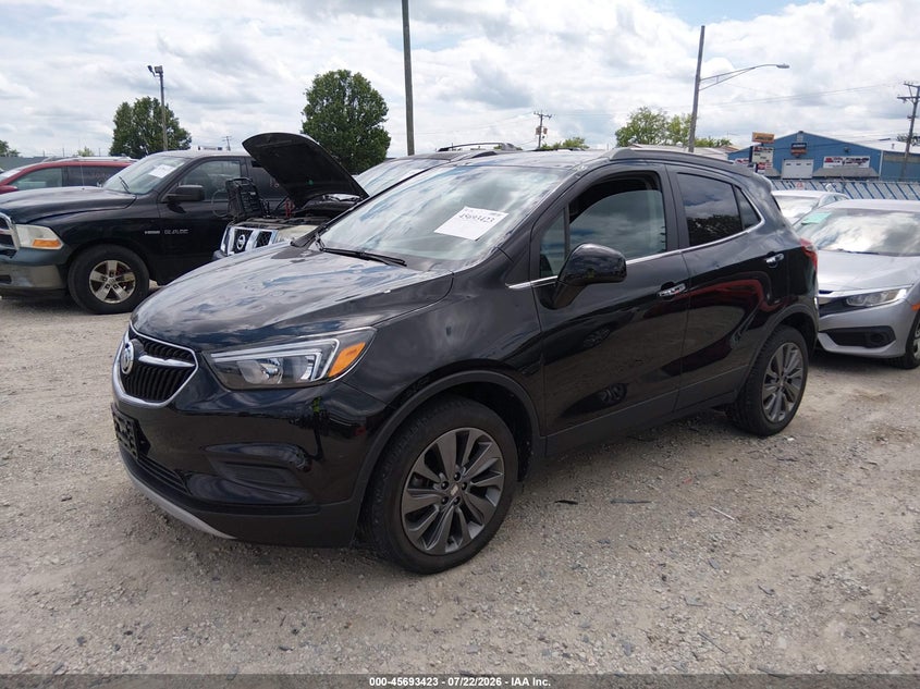 Vin: kl4cjesm6nb535430, lot: 46192051, buick encore awd preferred 20222