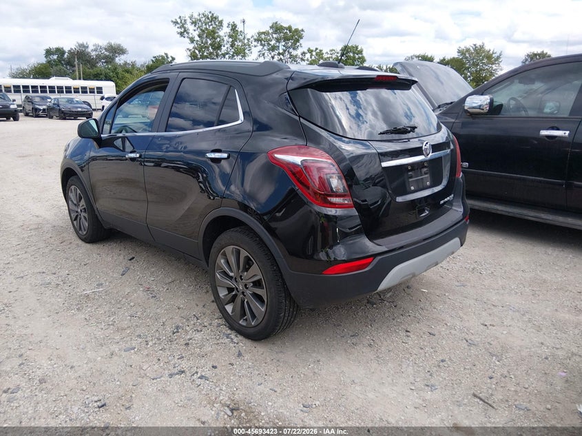 Vin: kl4cjesm6nb535430, lot: 46192051, buick encore awd preferred 20223
