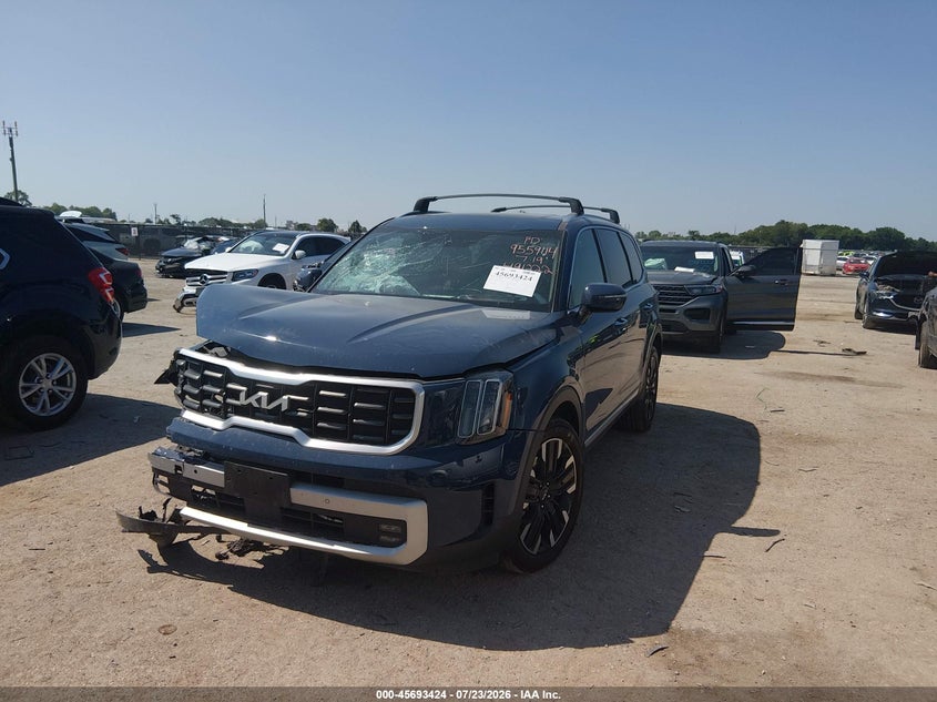 Vin: 5xyp5dgc6rg491222, lot: 46192052, kia telluride sx prestige 20242