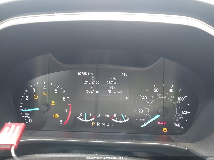 2020 FORD ESCAPE auction photo 7