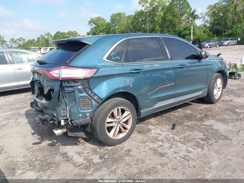 Vin: 2fmpk3j85gbb02851, lot: 46192064, ford edge sel 20164