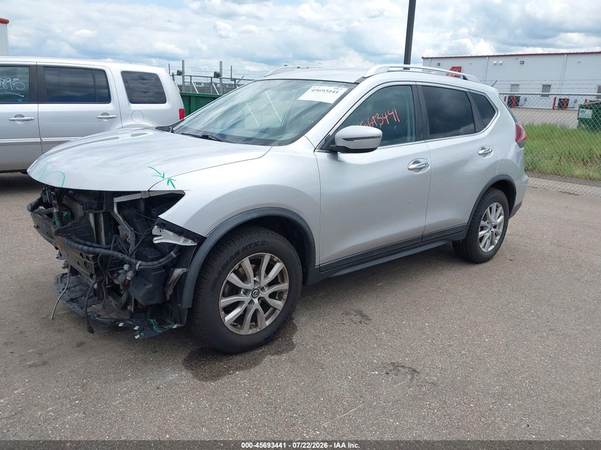 2018 Nissan Rogue, Удар спереду, IAAI, VIN KNMAT2MV1JP565802 — фото 2