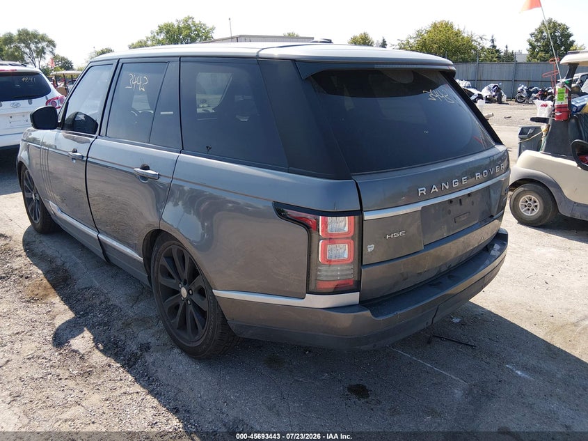 Vin: salgs2wf1ea182141, lot: 46192071, land rover range rover 3.0l v6 supercharged hse 20143