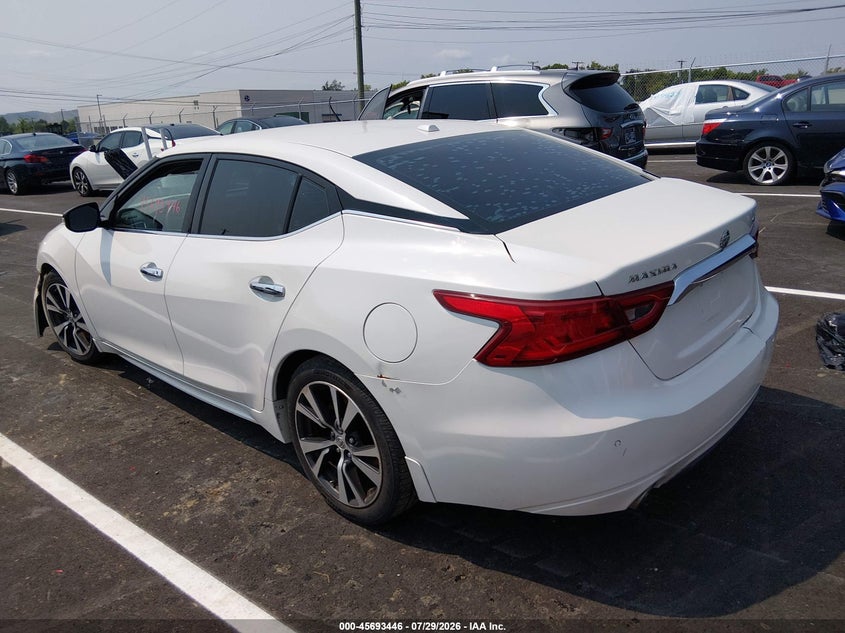 Vin: 1n4aa6ap3hc395355, lot: 46192074, nissan maxima 3.5 sv 20173
