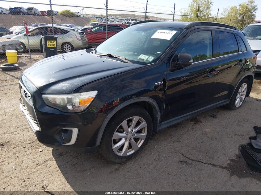 2015 Mitsubishi Outlander Sport Gt VIN: 4A4AR4AW8FE060715 Lot: 45693451