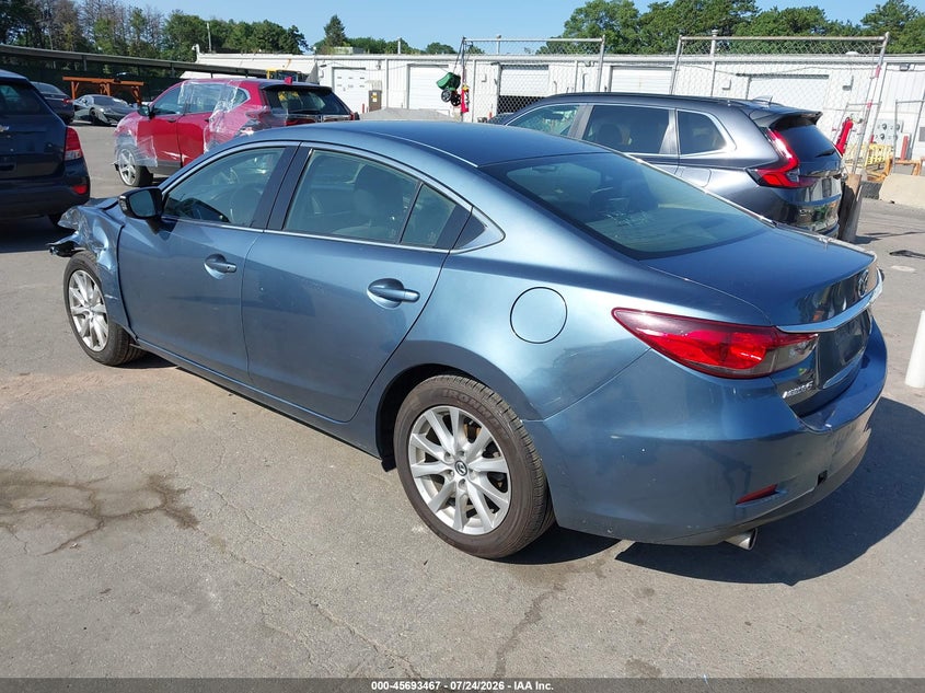 Vin: jm1gj1u52f1184965, lot: 46192095, mazda mazda6 i sport 20153