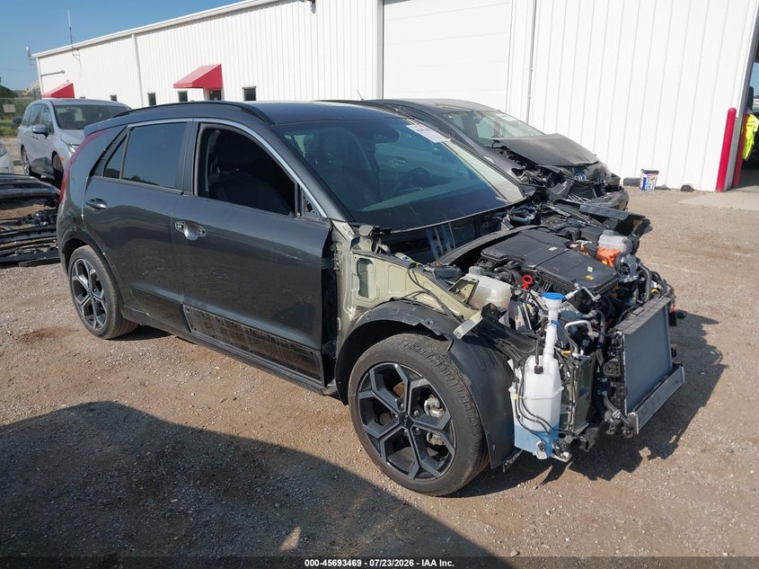Vin: kndcr3le0p5038059, lot: 46192097, kia niro ex touring 2023 img_1