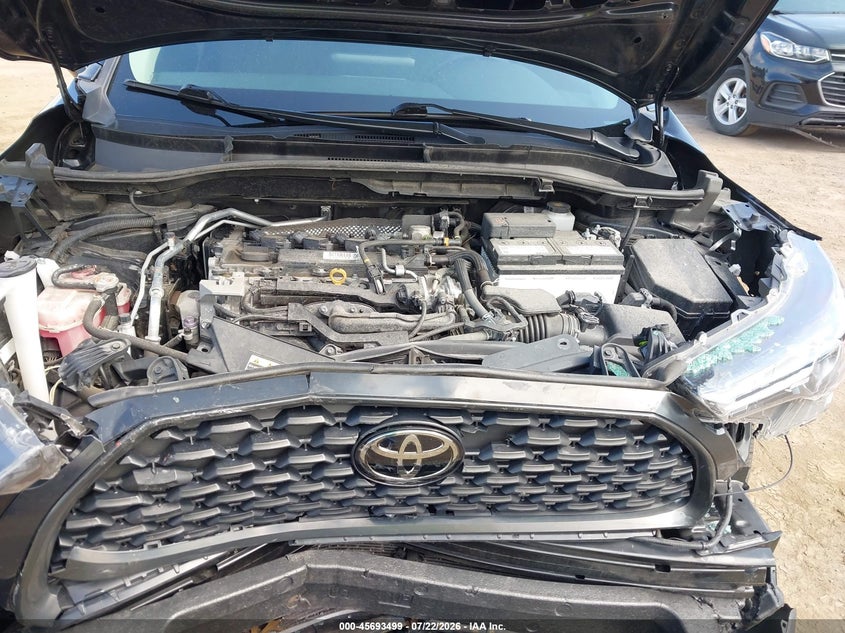 2022 Toyota Corolla Cross Le VIN: 7MUCAABG1NV018088 Lot: 45693499