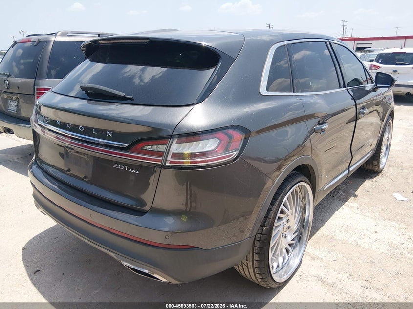 Vin: 2lmpj8l92kbl10284, lot: 46192131, lincoln nautilus reserve 20194
